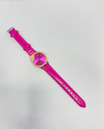 AW Collection Leather Strap Watch For Girl
